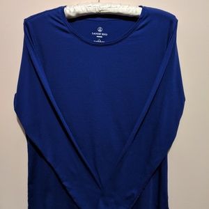 Lands End Size L  Shaped Crewneck
